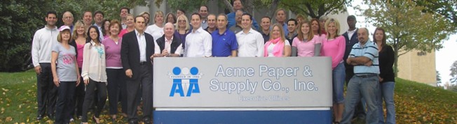 Acme Team with Monument Sign